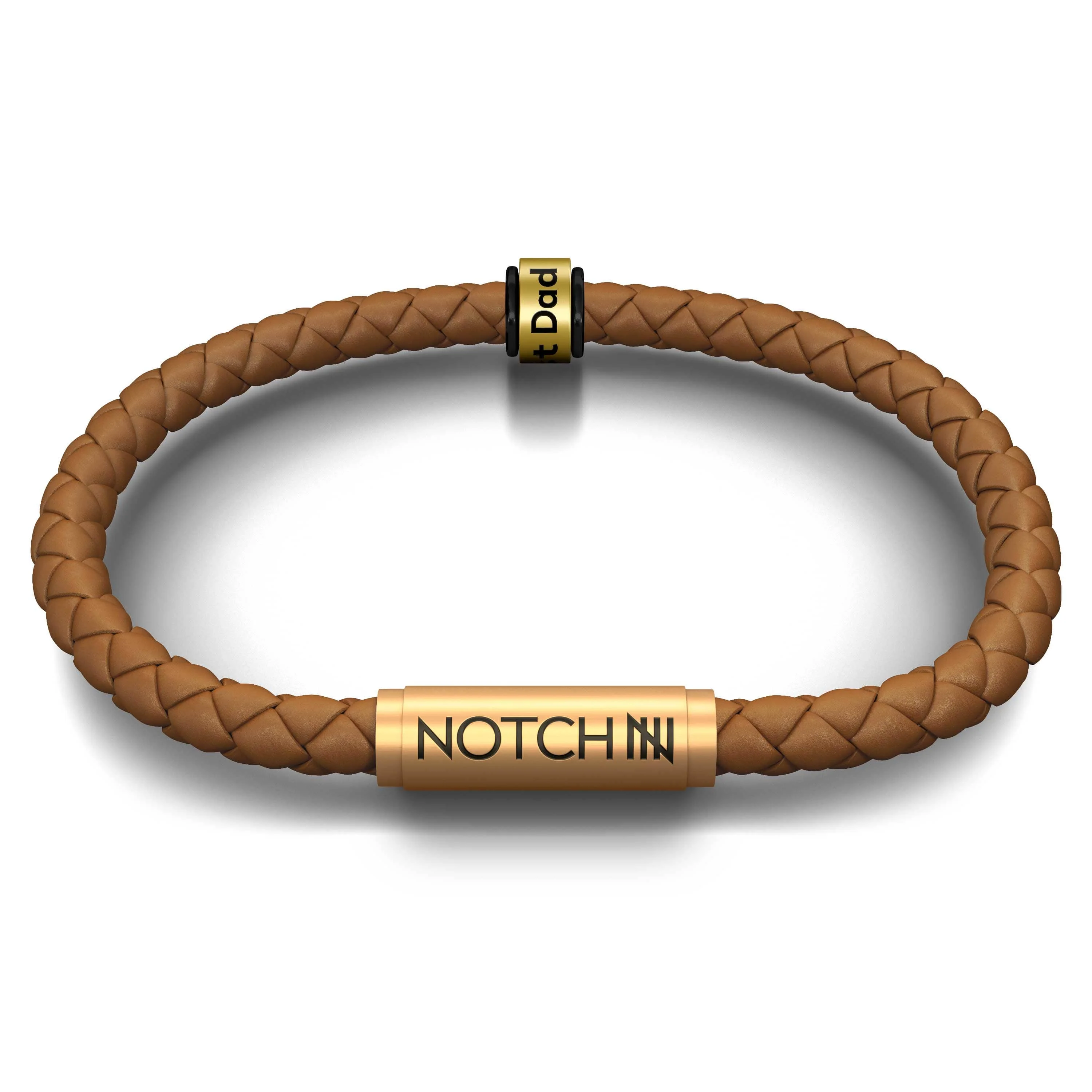 DAD BRACELET PLUS ONE PERSONALISED NOTCH - Image 3