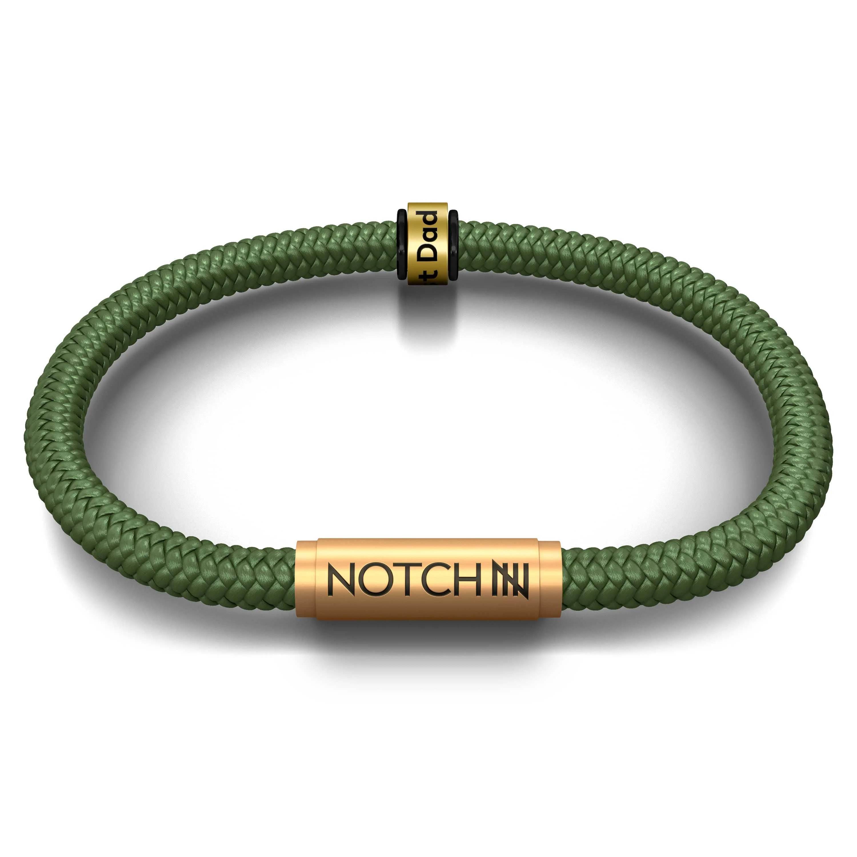 DAD BRACELET PLUS ONE PERSONALISED NOTCH - Image 8