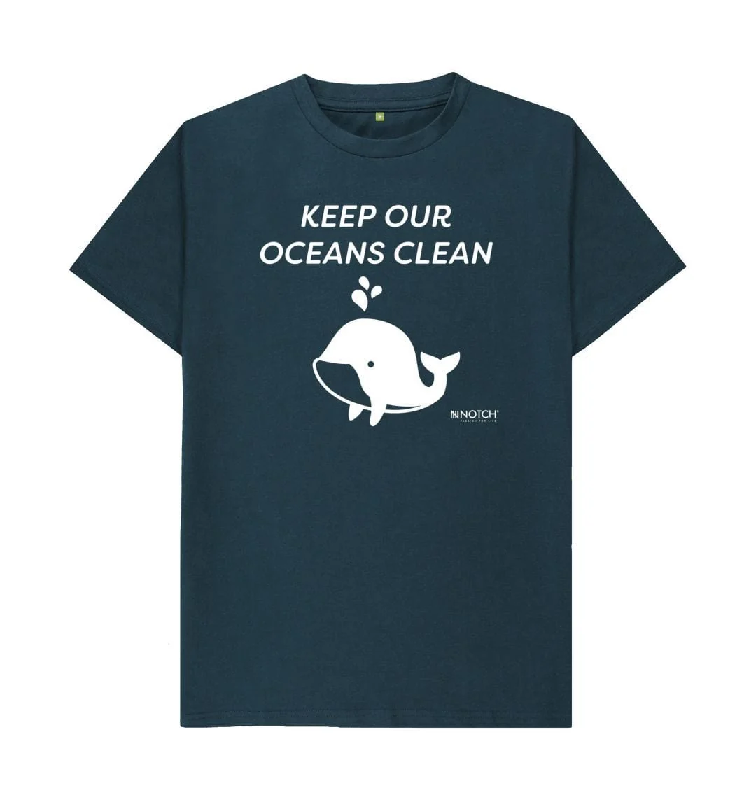 Men's Keep Our Oceans Clean T-Shirt - Image 2