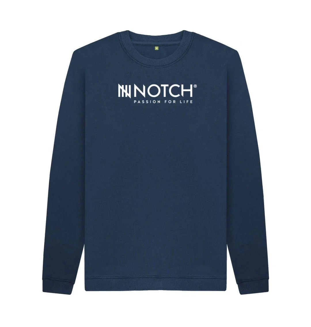 Men's Notch Logo Sweater - Image 3