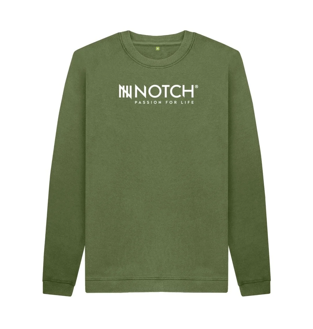 Men's Notch Logo Sweater - Image 7