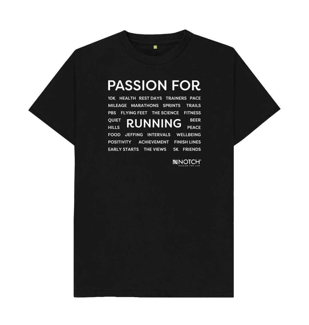Men's Passion For Running T-Shirt - Image 8