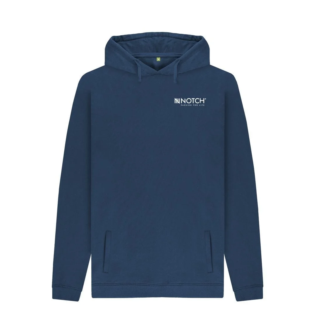 Men's Small Logo Notch Hoodie - Image 2