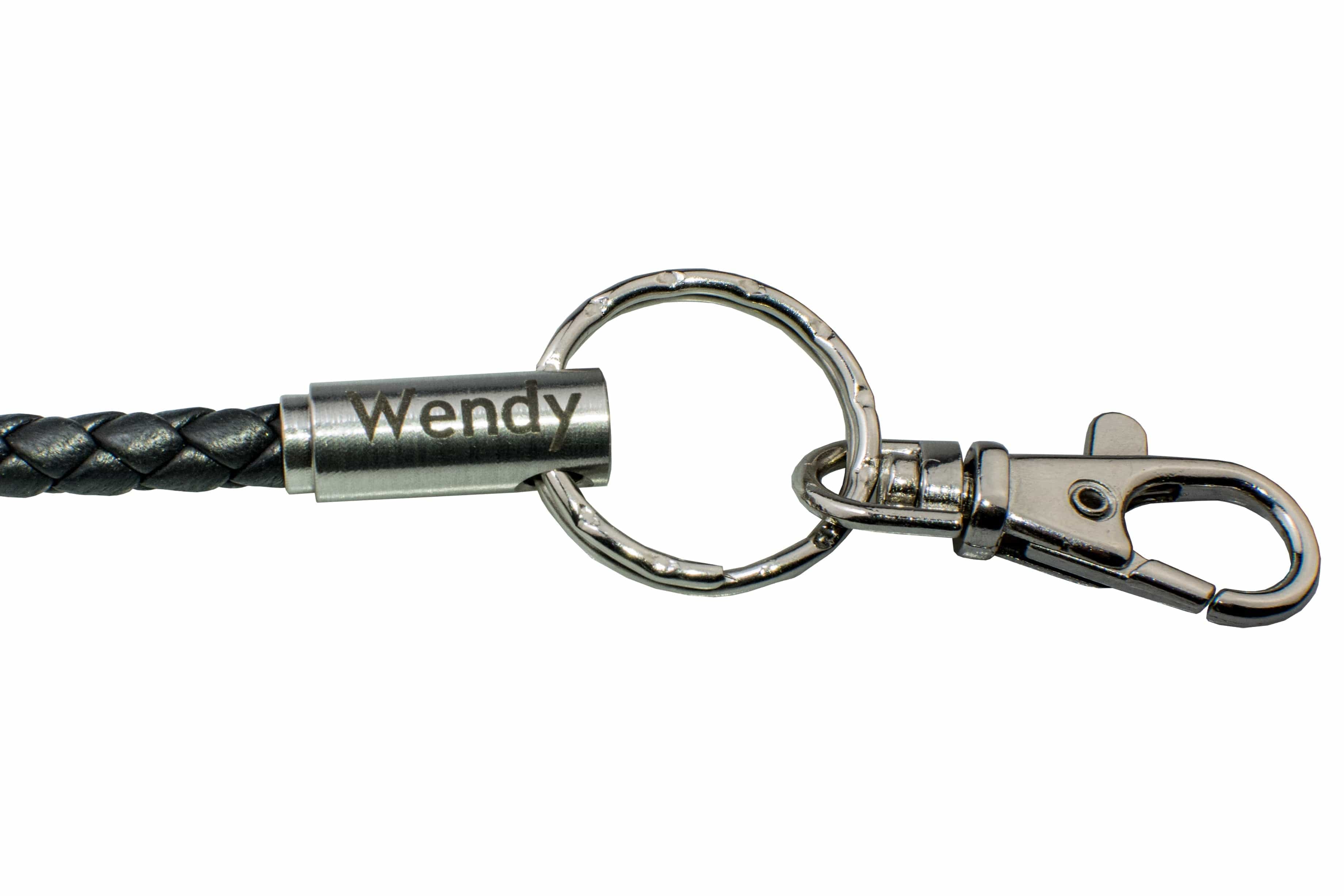Sustainable OceanYarn NOTCH Loop - Jet Black with black aluminium ends - Image 2