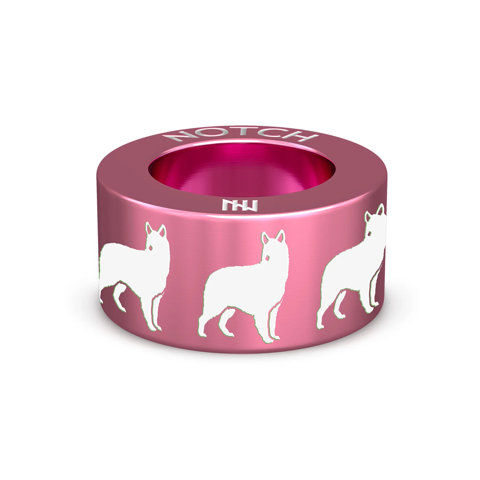 White Swiss Shepherd Dog NOTCH Charm - Image 24