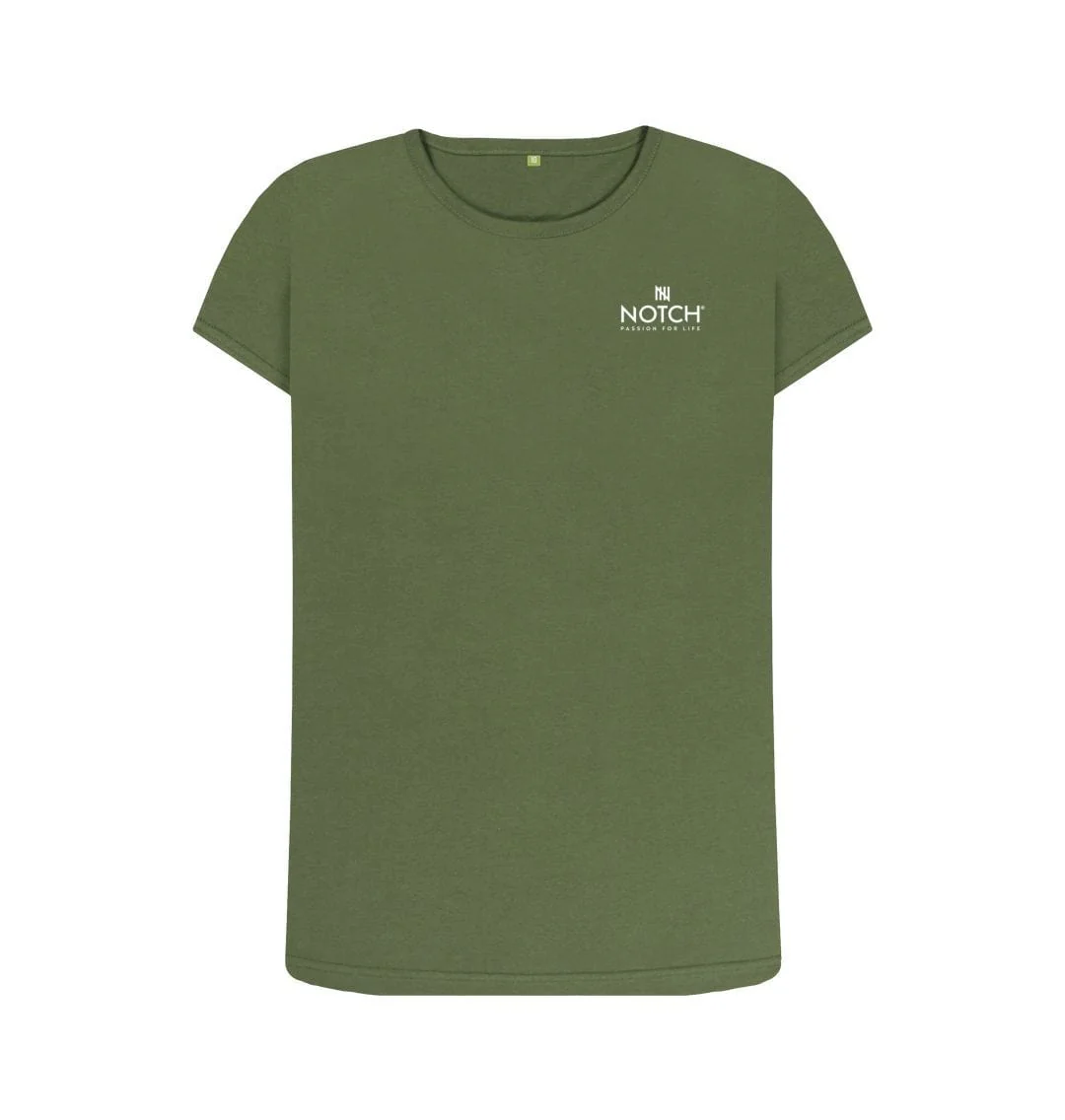 Women's Small Notch Logo T-Shirt - Image 10